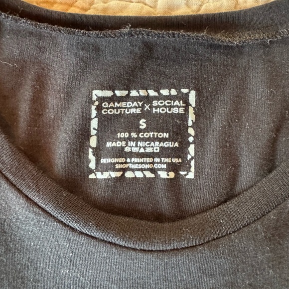 Women's Black Graphic Tank Top - Picture 8 of 8